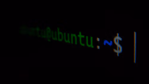 ubuntu linux terminal laptop developer screen — illustration for article on Ubuntu 24.04 LTS Developer Review: