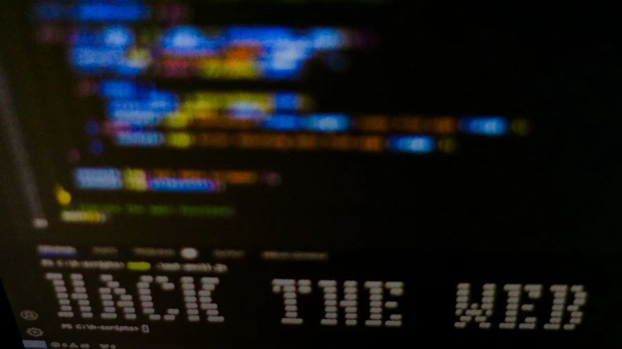 A computer screen with the words back the web on it