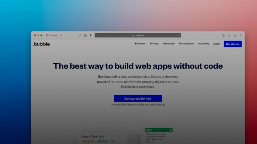 the best way to build web apps without code