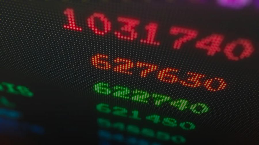 a close up of a computer screen with numbers on it