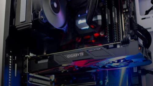 graphics card closeup pc build rgb — illustration for article on Run Qwen3.8-Flash-Next 125B on a