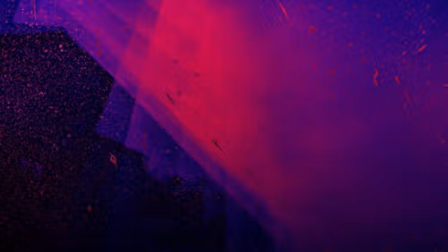 neon pink and purple light particles