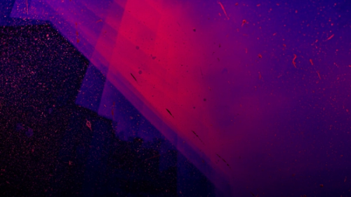 neon pink and purple light particles