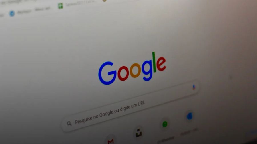 computer screen showing google search