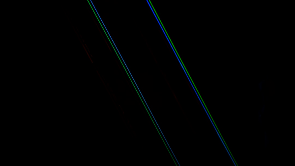 a blue line with green lines