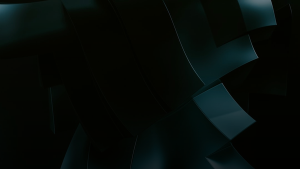 a black and white photo of an abstract object