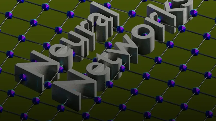 A computer generated image of a number of letters