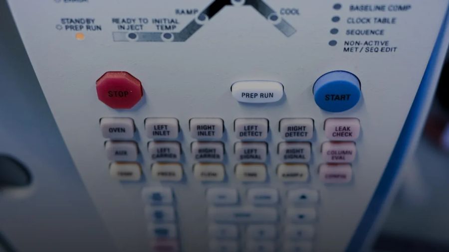 white and black remote control